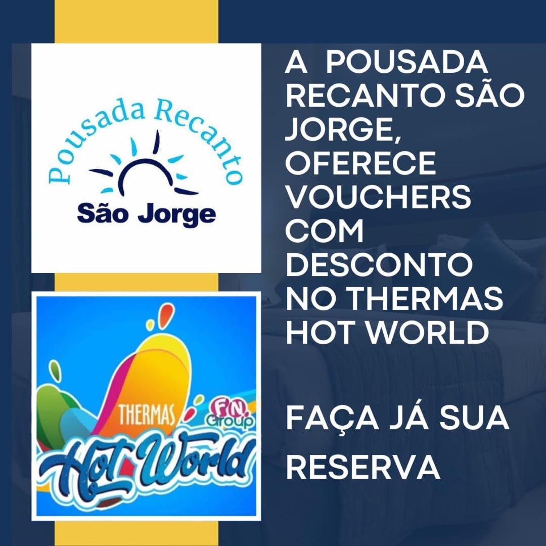 Águas de Lindóia Pousada Recanto Sao Jorge מראה חיצוני תמונה