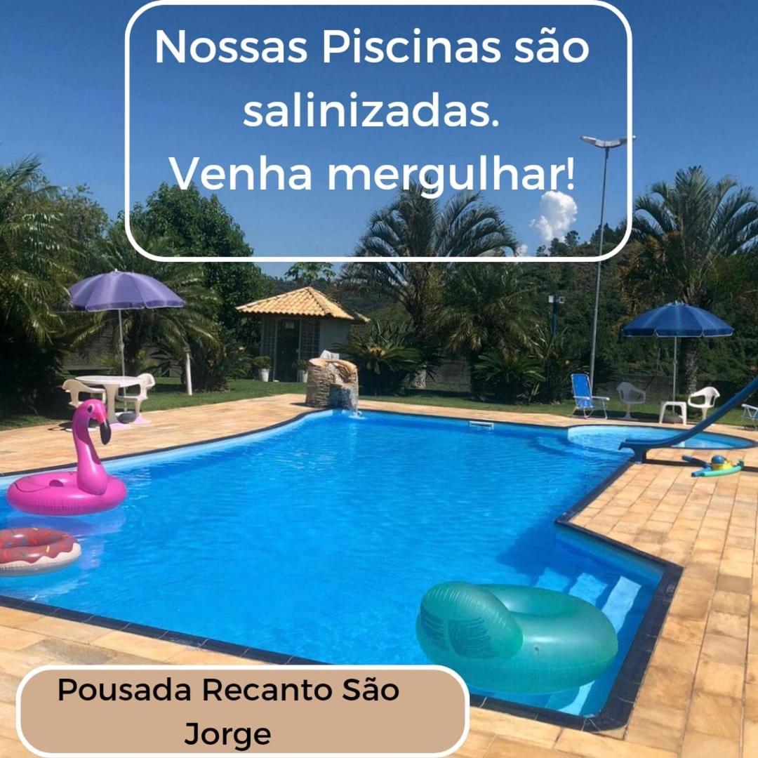 Águas de Lindóia Pousada Recanto Sao Jorge מראה חיצוני תמונה